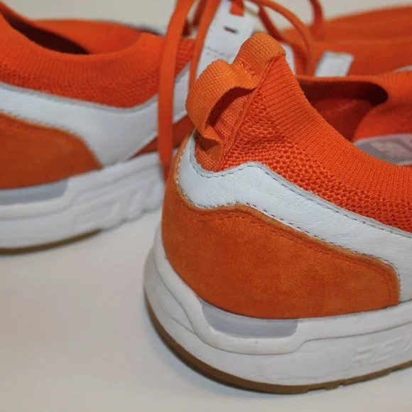 New Balance Rev Lite 247 Orange White Mesh Sneakers Shoes SAMPLE Men Size 10.5 ? - Picture 11 of 12